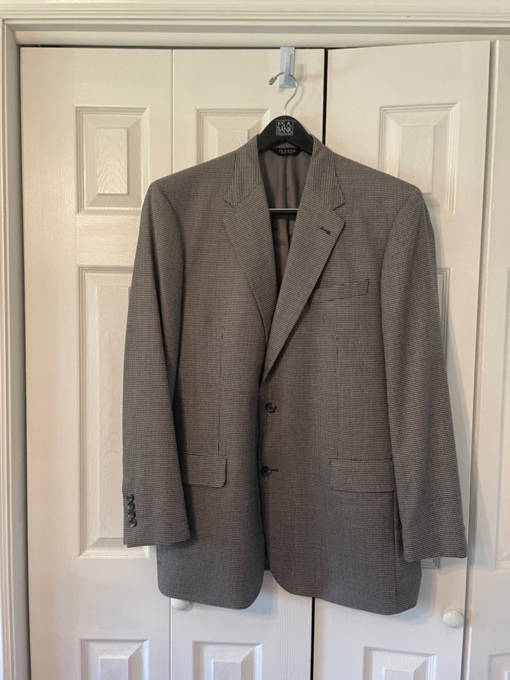 Jos. A. Banks Classic Gray Men's Two-Button Blazer